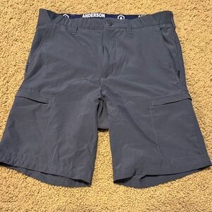 Anderson Wear Men's Dark Gray Cargo Shorts size 32